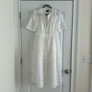 Gap cotton maxi dress